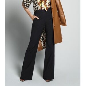 NWOT Cache Black Highrise Dress Pants Size 0